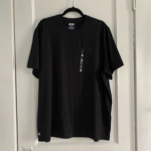 Fila black on black logo tee